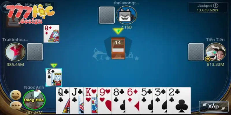 Điểm thu hút trên phỏm online 777loc